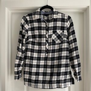 Lands End Popover Flannel